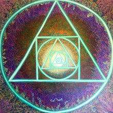 Load image into Gallery viewer, Large Original Oil Painting "As Above So Below"