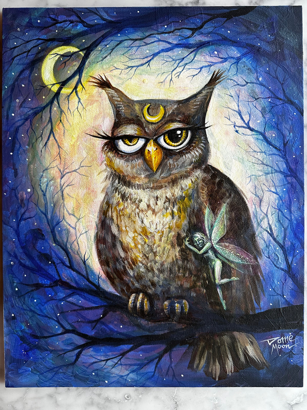 Mystical Hugs Original Painting