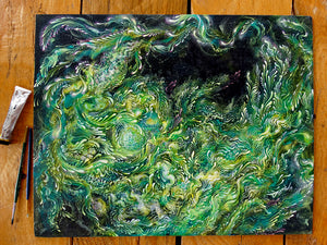 "New Earth Appearing" Original Painting
